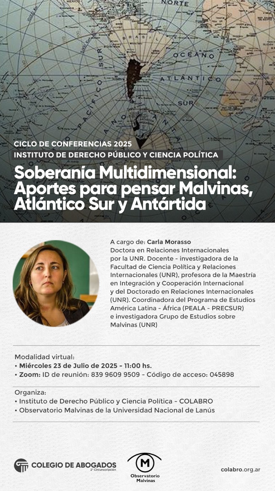 Política exterior argentina hacia la Cuestión Malvinas desde 1982 - 23/07/2025